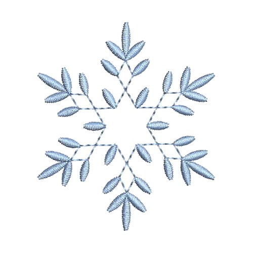 snowflake machine embroidery design needle passion embroidery npe